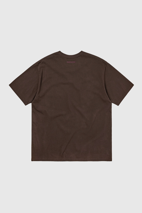 T-Logo Tee - Dark Chocolate