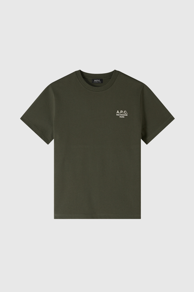 T-Shirt Standard Rue Madame - Military Kaki / Ecru