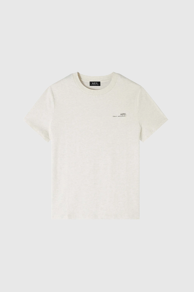 T-Shirt Standard Item - Ecru Chine / Kaki