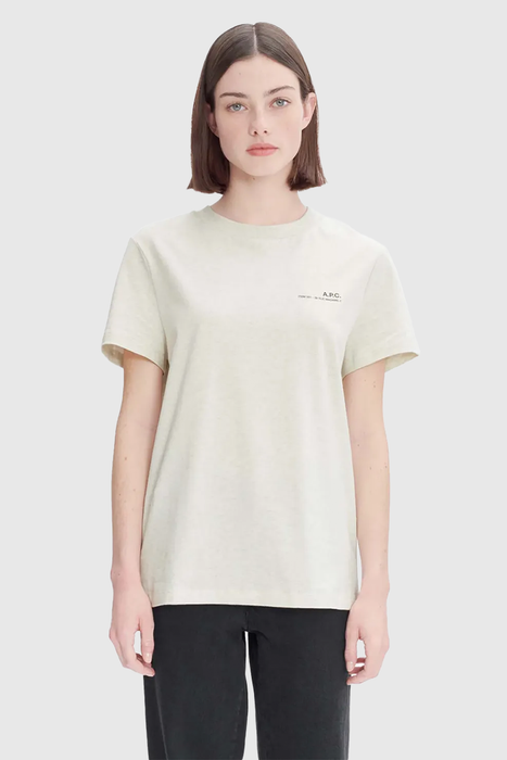 T-Shirt Standard Item - Ecru Chine / Kaki