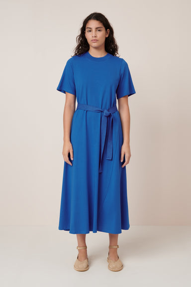 T-Shirt Swing Dress - Azure