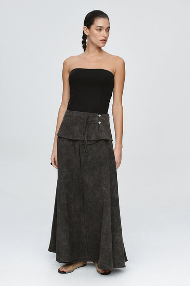 Taffy Skirt - Washed Black