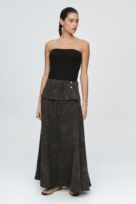 Taffy Skirt - Washed Black