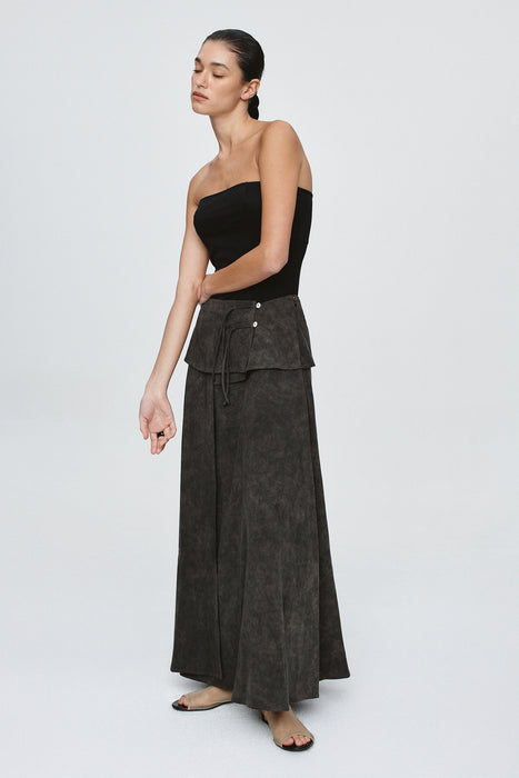 Taffy Skirt - Washed Black
