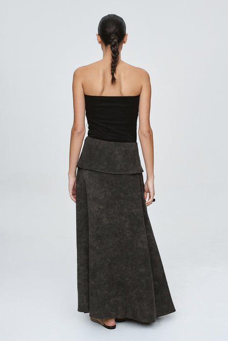 Taffy Skirt - Washed Black
