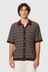 Textured Knit Shirt - Brown