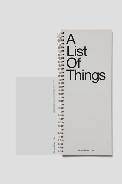 A List of Things - Edition II