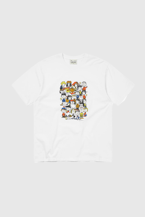 TNT Peanuts Gang Tee - White