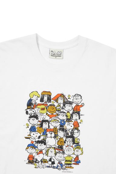 TNT Peanuts Gang Tee - White