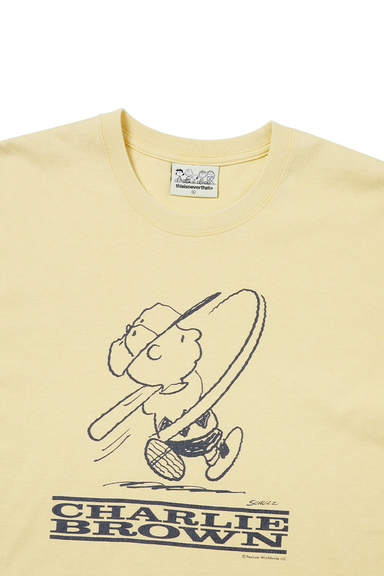 TNT Peanuts Tee - Faded Yellow