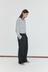 Tab Belt Pant - Black Square