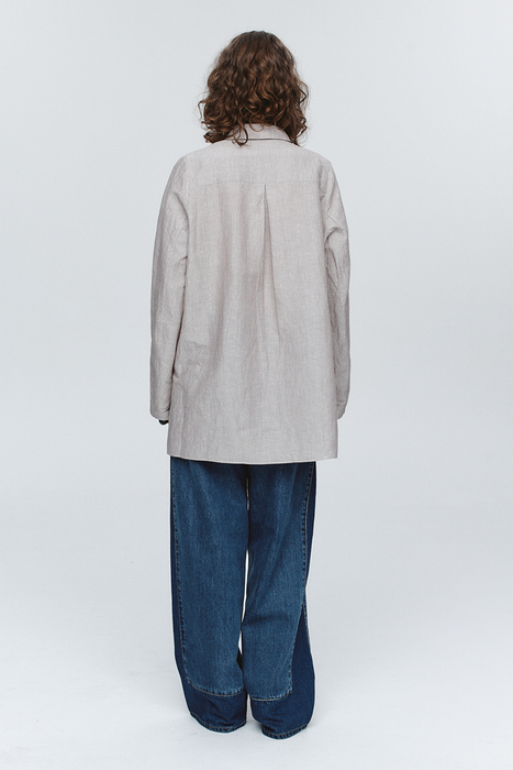 Tab Shirt - Chocolate Stripe