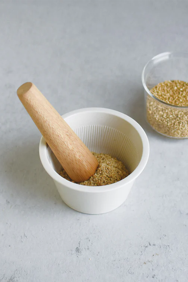 Taku Mortar And Pestle - White