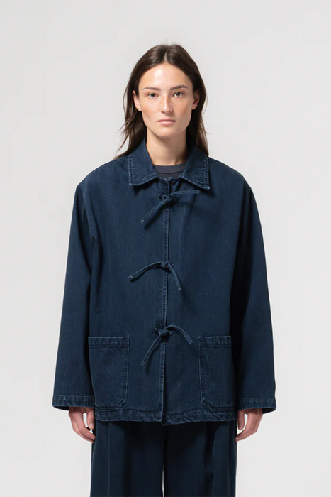 Temple Jacket - Enigma Denim Blue
