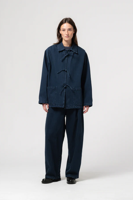 Temple Jacket - Enigma Denim Blue