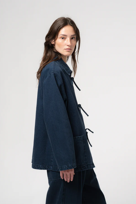 Temple Jacket - Enigma Denim Blue