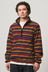 Thermal Fleece Pullover - Multi-Stripe