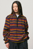 Thermal Fleece Pullover - Multi-Stripe