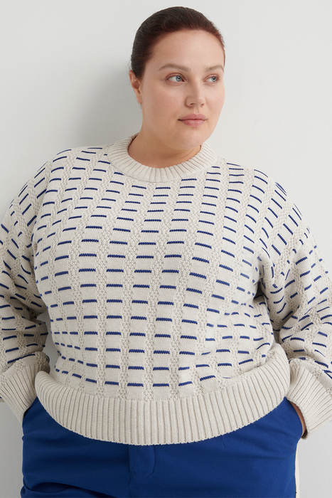 Thread Jumper - Oat Melange