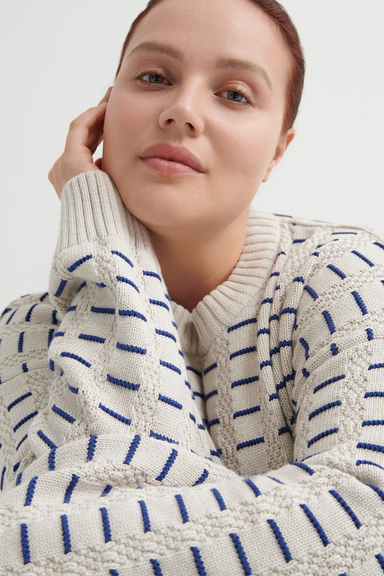Thread Jumper - Oat Melange