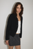 Tie Side Cardigan - Black