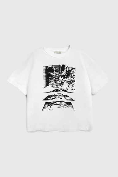 Triple Mountains T-Shirt - White