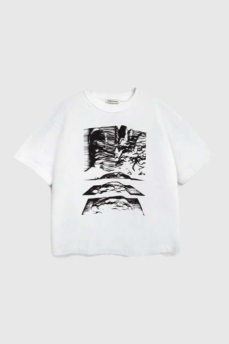 Triple Mountains T-Shirt - White