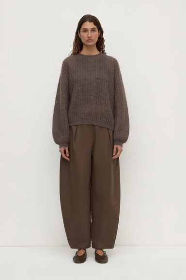 Tulsa Mohair Knit - Bark