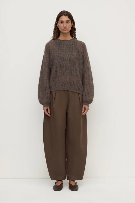 Tulsa Mohair Knit - Bark