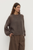 Tulsa Mohair Knit - Bark