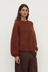Tulsa Mohair Knit - Burnt Amber