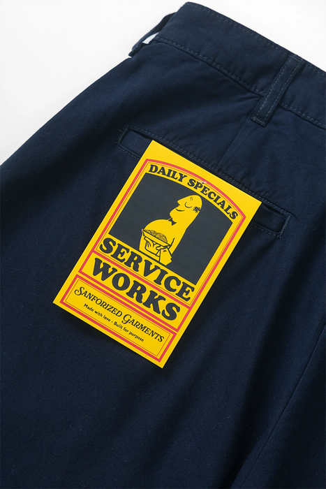 Twill Part Timer Pant - Dark Navy