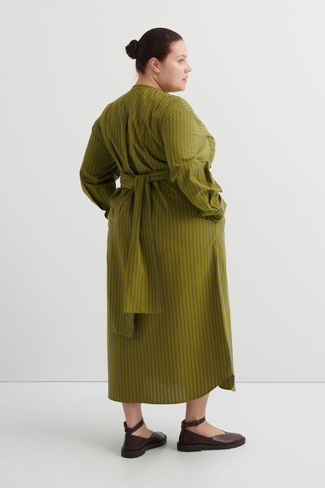 Twist Dress - Artisan Stripe