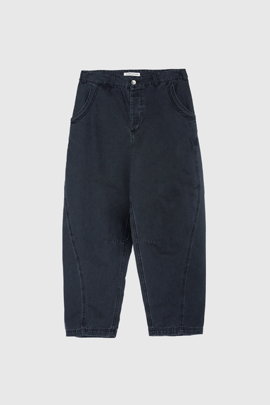 Twisted Seam Trouser - Charcoal
