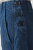 Twisted Seam Cotton Linen Denim Trousers - Indigo