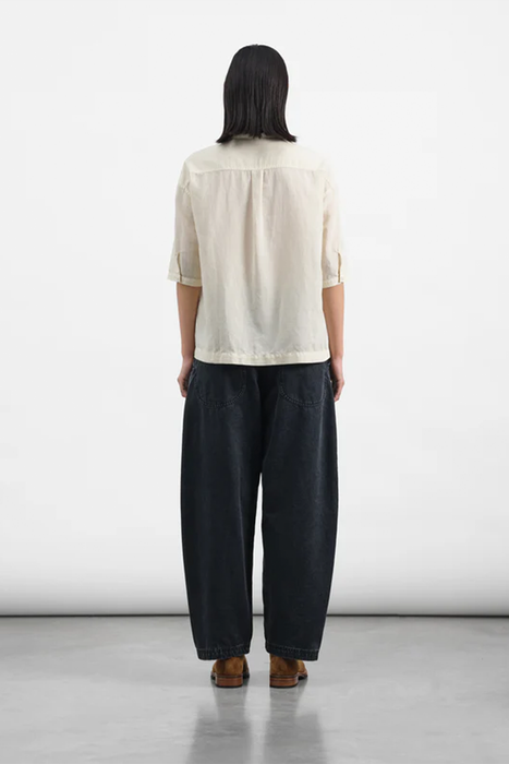Twisted Seam Trouser - Charcoal