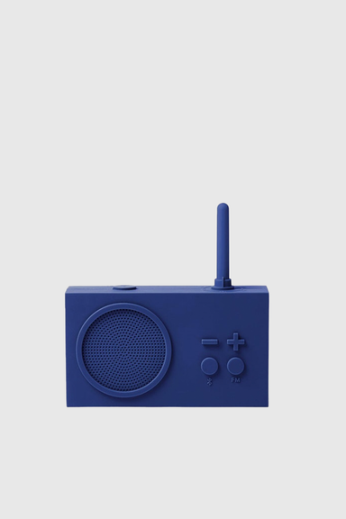 Tykho 3 FM Radio & Bluetooth Speaker - Dark Blue