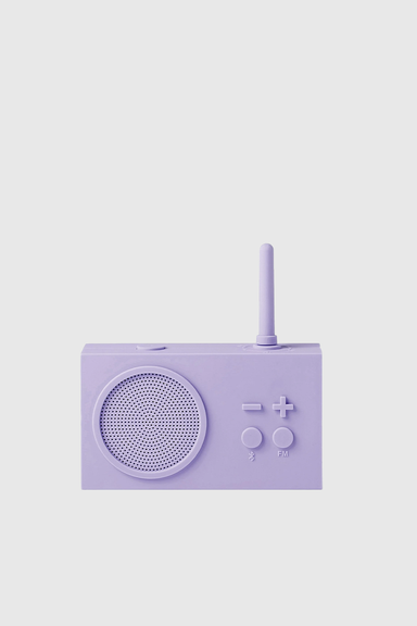 Tykho 3 FM Radio & Bluetooth Speaker - Purple