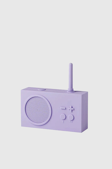 Tykho 3 FM Radio & Bluetooth Speaker - Purple