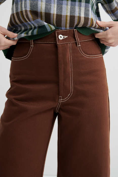 Unity Jeans - Brown Denim