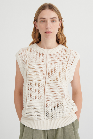 Verse Top - Ecru