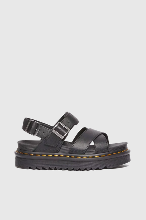 Voss II Cross Strap Sandals - Black Athena