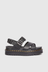 Voss II Cross Strap Sandals - Black Athena
