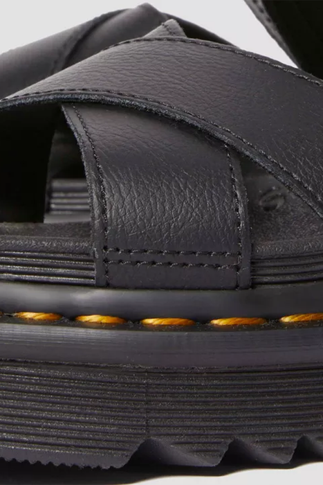 Voss II Cross Strap Sandals - Black Athena