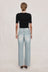 Wide Leg Jean - Faded Blue