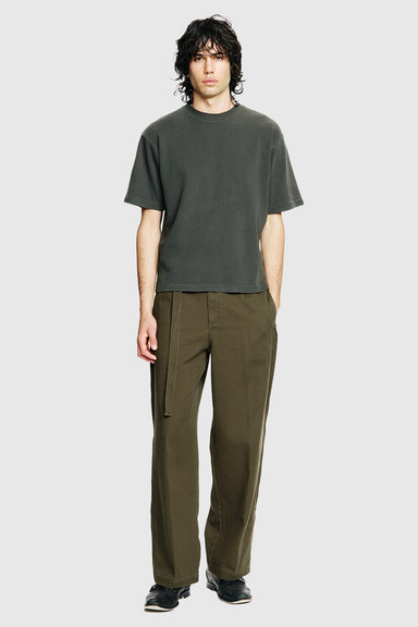 Waffle Dream Tee - Charcoal