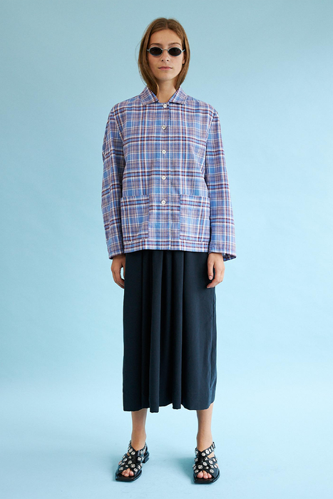 Walk On Water Shirt - Linen Check