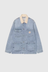 Warren Chore Coat - Blue / Dusty Hamilton Brown