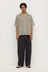 Watson Short Sleeve Shirt - Cream / Black