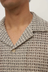 Watson Short Sleeve Shirt - Cream / Black